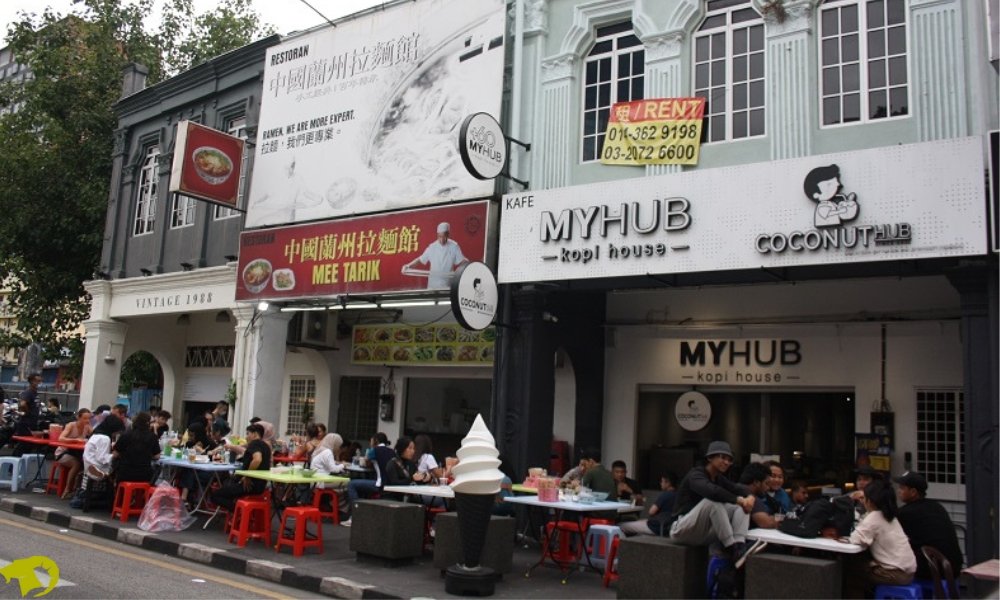 Cafes in Chinatown Kuala Lumpur - Petaling Street