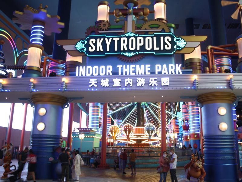 skytropolis indoor theme park at Genting - kids attractioins